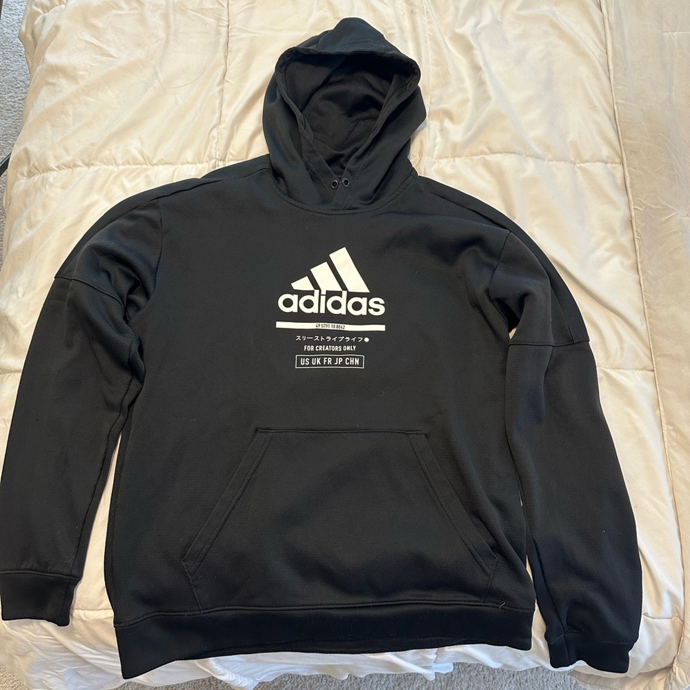 Adidas Men's Black Hoodie
